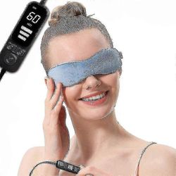 Aromikauden lämmitetty silmänaamio, Stye Blefaritis kostea hoito pellavansiemenillä, lämmin hoito rauhasten tukkimiseksi, kuivan silmän oireyhtymän...