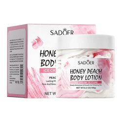 Persikkajäätelö vartalokerma jäätelö rakenne vartalon valkaisuvoide naisille tytöille 180g