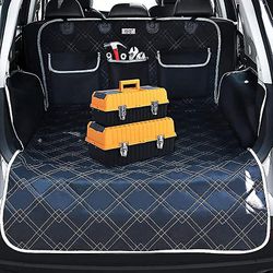 Zhuopai Universal Hund Bil Trunk Protector, 2 store lommer, vandtæt skridsikker, Trunk Cover for de fleste biler B 213*137