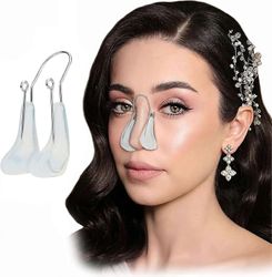 Nenän muotoilija Clip Nenän nosto Kivuton nenän lisäys Rhinoplasty Bridge Suoristin Korjain Nenä Ohut laite (läpinäkyvä)