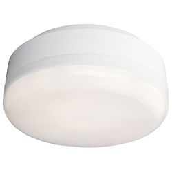 Firstlight Lighting Firstlight Mini - LED Badeværelse Loft Flush Lys Hvid, Hvid Polycarbonat Diffuser IP44
