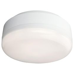 Firstlight Lighting Mini LED Badeværelse Loft Flush Lys hvid, Hvid Polycarbonat Diffusor IP44