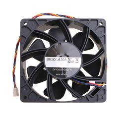 Jäähdytystuuletin 120mm 12cm nopea kaksikuulalaakerinen CFM-ilmavirta Miner 1066: lle