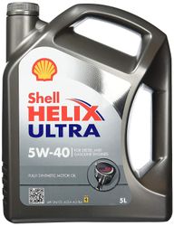 Shell 550047328 Helix I Ultra 5W-40 5Ltr Pro henkilöauton moottoriöljy 2 pakkaus