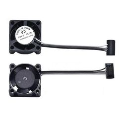 2 kpl jäähdytystuuletin Bambu Lab P1 -sarjan 2510 nopeille jäähdytystuulettimille HotEnd-jäähdytysjäähdytin BambuLab P1S P1P:lle Musta