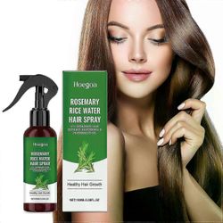 Rosemary Rice Water Hair SprayHair SerumVahvistaa, kosteuttaa ja tuuhentaa luonnollisesti kuiville, rasvaisille, fl 3pcs