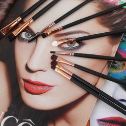20pcs bambus makeup pulver børste sæt daglige makeup værktøj sæt makeup pensler
