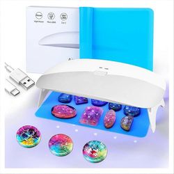 Hartsi UV-lamppu, 48 W nopeasti kovettuva UV/LED-hartsilamppu UV-hartsisarjalle