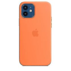 Silikonfodral med Magsafe för Iphone 12 12 Pro kumquat