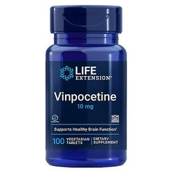 Life Extension Vinpocetine, 10 mg, 100 tabs (6 kpl pakkaus)
