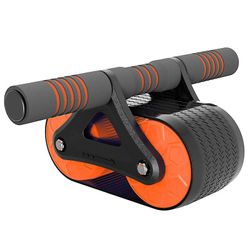 Abdominal hjul Automatisk Rebound Abdominal muskel fitnessudstyr Curling Assisteret guddommeligt mænds hjem orange