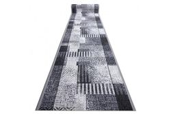 RugsX Løber anti-slip ESSENZA grå 67 cm 67x320 cm