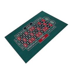 Tabletop Casino Felt Layout - Kaksipuolinen pokeripelimatto Texas Holdemille ja Blackjack Professional Grade Ruletille