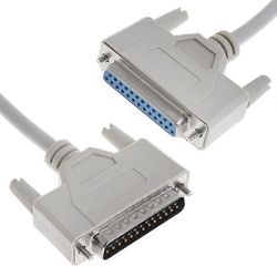 DB25 25Pin uros-naaras M / F-rinnakkainen LPT-kaapeli DB25 - DB25-kaapeli LPT: lle 2.8m