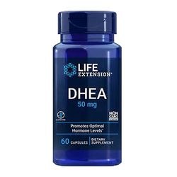 Life Extension DHEA, 50 mg, 60 hætter (Pakke med 2)