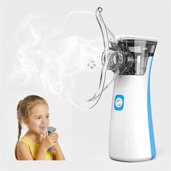 Yyelv Bærbar Silent Fine Fog Nebulizer Forstøver Maske / munnstykke Nebulizer Gear For Universal Kids Adult