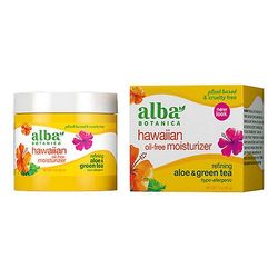 Alba Botanica Hawaiian Aloe & Vihreä tee Öljytön kosteusvoide, 3 unssia (pakkaus 1)