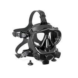 Sukellusmaski Snorklaus Koko kasvot Sukellusvarusteet Snorkkeli Uintinaamarit Happisylinteri Snorklaussetti Musta