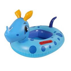 Witdreamer Rhinoceros oppustelige Pool Swimming Ring Flydende Baby Kids Seat Båd