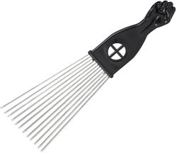 Metal Frisure Curling Comb, Stål Curling Needle Frisure Comb ( 3)
