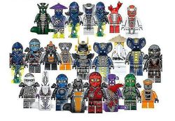 Crexa Action Legetøj Tal Ninjago Mini Tal Sæt af 24pcs