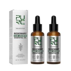1-3X PURC Rosmariiniöljy Hiusten kasvutuotteet miehille Naiset Inkivääri Anti hiustenlähtö Nopea uudelleenkasvu Sakeuttaa öljyjä Päänahan hoito Hiu...