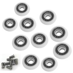 Sarja 8 varapyörää halkaisijaltaan 19 mm: n suihkuovelle