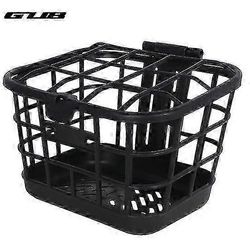 Suuri kapasiteetti, vahva kantava etupyöräkori - helppo asennus polkupyörille ja skoottereille musta