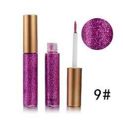 (køb 2 Få 1 gratis) Handaiyan Professional Glitter Kosmetik Vandtæt Glitter Pigment Sølv Guld Metallic Liquid Glitter Makeup Eyeliner Øjenskygge 1 9