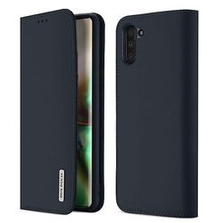 AIR Samsung Galaxy S10 Premium læderetui Cover - Mørkeblå