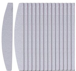 Xqday Nail Files 100/180 (15 stykker), neglefiler til gel negle, negle filer, negle filer negle dobbeltsidede filer, neglelak kombination for negle...