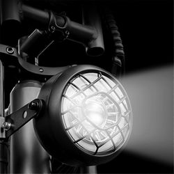 48V 36V etuvalo sähköpyörän ajovalo takavalo varaosat retro mustat led-ajovalot f Musta