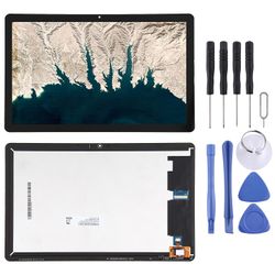 Oem LCD-skjerm for Lenovo Chromebook Duet (10.1 tommer) Ct-x636f Ct-x636n Ct-x636 med digitaliserer Full montering (svart)