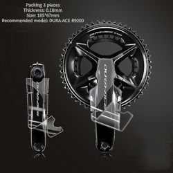 Maantiepyörän kampisuojakalvo Polkupyörän painelevyn suojaustarra Näkymätön kampitarra (erityinen tyylille R9200)