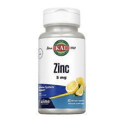 Kal Zinc ActivMelt, 5 mg, 60 tablettia (1 kpl pakkaus)