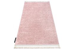 RugsX Tæppe BERBER 9000 pink Fringe Berber marokkanske shaggy 160x220 cm