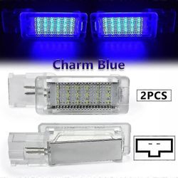 LED-jalkatilan kevyt tavaratilan hansikaslokerovalaisin Skoda Octavia 1Z 5E Fabia Superb Rapid Yeti Kamiq Scala Citigo Roomste Charm sininen 1
