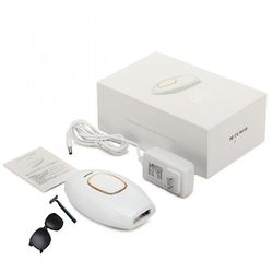 Barsinfi Hårfjerning Laser Epilator 300000 Flash barbering og hårfjerning Permanent Epilator hvid