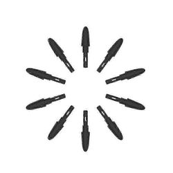 VEIKK P001 Vaihtokynän kärjet S640 A30 -tableteille - 10 kpl ilman akkua Musta