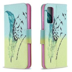 Gangxun Sag til Samsung Galaxy S20 Fe Mønster Plume