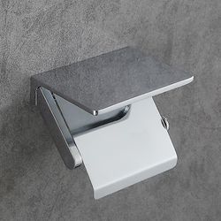 Ellen Badeværelse Toilet Papirholder Soild Messing Luksus Lys Krom Rullebad Papirholder El1222 Typografi B