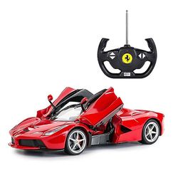 Sipin Ferrari laferrari rc bil 1 / 14 skala lisensiert fjernkontroll leketøy bil med åpne sommerfugl dører og arbeidslys av rastar