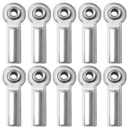 10kpl metallinen kääntyvä liitos kaksipäänen kierre pyörivä liitos myymälän kodin korjaamiseen (hopea)