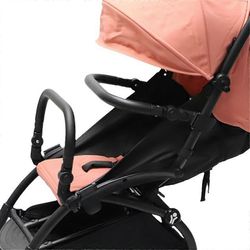 Rattaiden puskuritanko Käsinoja Rattaiden tarvikkeet Säädettävä ohjaustanko YOYO / vauvan rattaille Musta Front Armrest