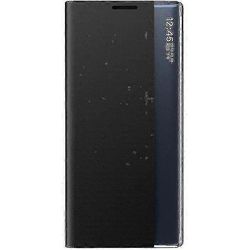 Starice Samsung Galaxy Note 10 Plus Smart Flip -magneettikotelo, jossa taitettava jalusta ja silikonipidike Ultra Mi