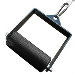 Gym Lat Pull Down Hihnapyörä Kaapeli Koneen kahva Kiinnitys Fitness Arm Painiharjoitus Maastaveto D S Musta