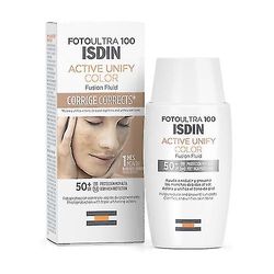 Photo Ultra 100 ISDIN Active Unify ColorFusion Fluid SPF 50+ 50 ml
