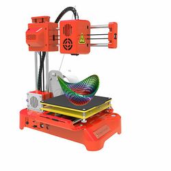 Easythreed Mini 3D-printer begyndere entry level Hurtig opvarmning Lav støj med gratis Pla TPU .75mm filamentudskrivning størrelse 4"4"4"