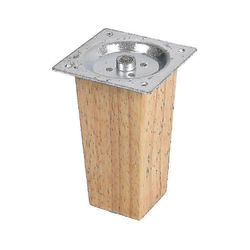 Sarja 4 puista tammihuonekalua neliöjalkaa - JV 10cm