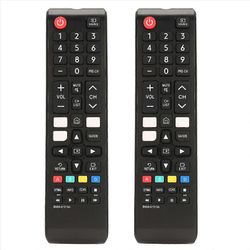 Yleiskaukosäädin kaikille TV-kaukosäätimille, vaihto yhteensopiva kaikkien Smart TV:n, LED-, LCD-, HDTV-, 3D-, sarja-, sarja-laitteiden kanssa Musta